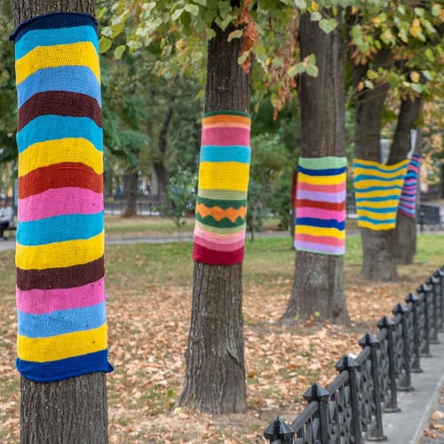 International Yarn Bombing Day